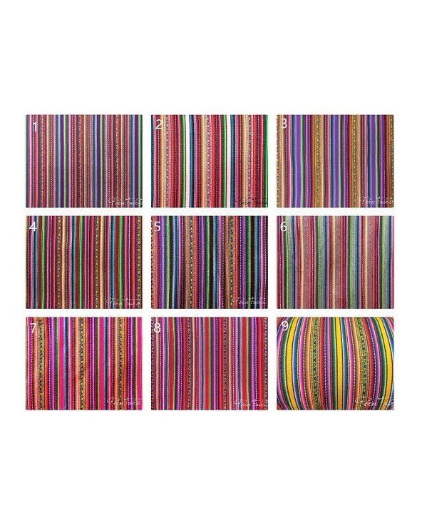 3 Fabric Meters Simple Striped | Choose Your Color