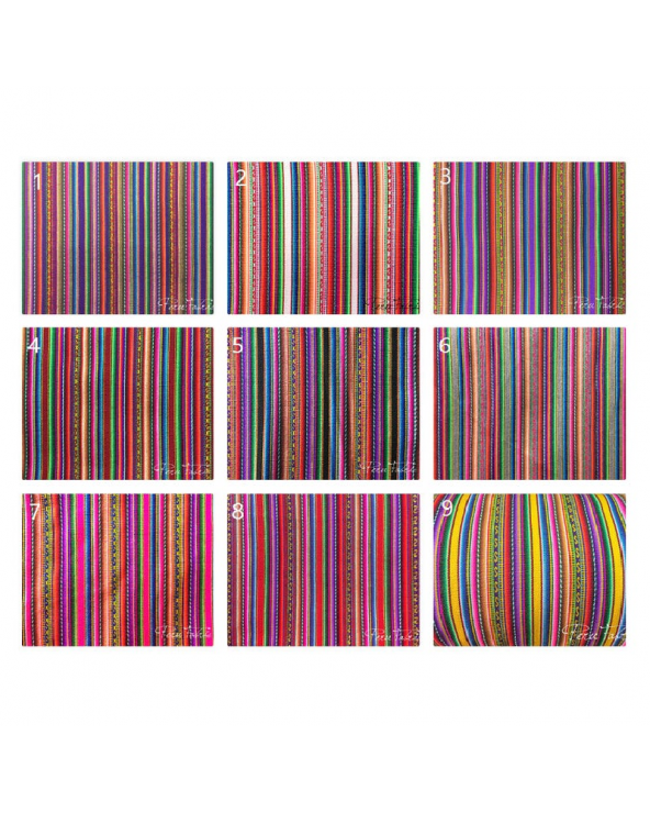 5 Fabric Meters Simple Striped| Choose Your Color